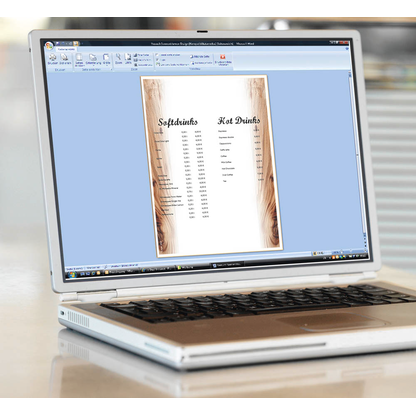 Artikelbild 2 für SIGEL Motivpapier weiß, braun DIN A4 90 g/m² 100 Blatt, Artikelnummer 630909