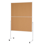 Artikelbild 1 für magnetoplan Moderationswand 120,0 x 150,0 cm braun, Artikelnummer 620233
