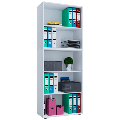 Artikelbild für VCM my office Aktenregal Lona XXL weiß 70,0 x 37,0 x 183,0 cm, 1 St., Artikelnummer 857169