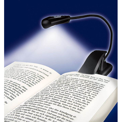 Artikelbild 3 für WEDO 2541001 LED Buch-Leselampe schwarz, 1 St., Artikelnummer 101917