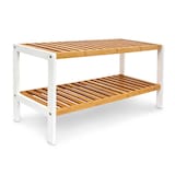 Artikelbild 1 für relaxdays Schuhregal braun, weiß 70,0 x 24,5 x 33,0 cm, 1 St., Artikelnummer 360861