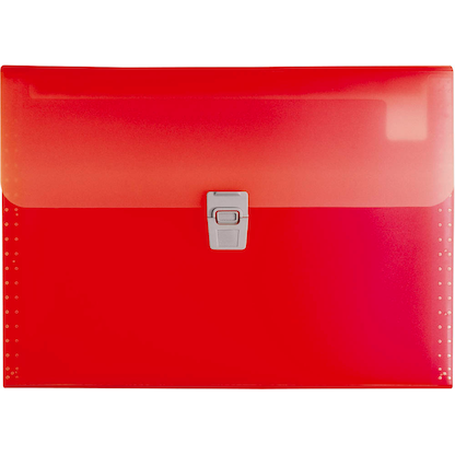 Artikelbild 2 für BRUNNEN Fächermappe FACT!pp 10 Fächer rot, 1 St., Artikelnummer 926574