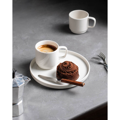 Artikelbild 5 für ID Fine Kaffeebecher Stolt weiß 250,0 ml, 12 St., Artikelnummer 644728