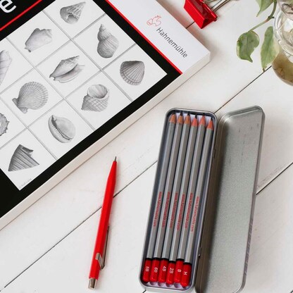 Artikelbild 3 für HAHNEMÜHLE Skizzen-Set schwarz, Artikelnummer 708707