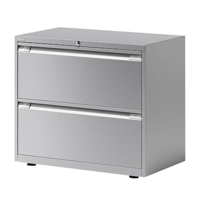 Artikelbild 4 für BISLEY Essentials Hängeregistraturschrank silber 2 Schubladen 80,0 x 47,0 x 69,3 cm, 1 St., Artikelnummer 452654