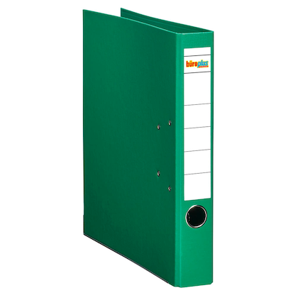 Artikelbild 2 für büroplus Ordner grün Kunststoff 5,0 cm DIN A4, 1 St., Artikelnummer 257014