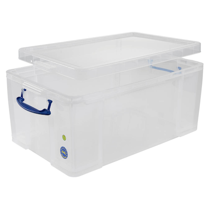 Artikelbild 4 für Really Useful Box Aufbewahrungsbox 64,0 l transparent 71,0 x 44,0 x 31,0 cm, 1 St., Artikelnummer 253948