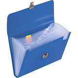 Artikelbild 1 für BRUNNEN Fächermappe FACT!pp 10 Fächer blau, 1 St., Artikelnummer 925394