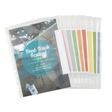 Artikelbild 1 für FolderSys Dokumententaschen Index DIN A4 transparent genarbt 0,20 mm, 10 St., Artikelnummer 450039