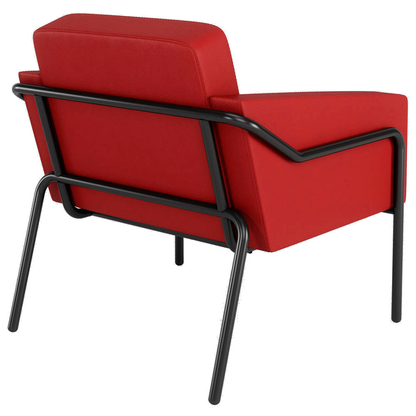 Artikelbild 2 für medso powered by PAPERFLOW Sessel MEDSO L rot schwarz Kunstleder 75,0 x 74,3 x 73,6 cm, 1 St., Artikelnummer 522647