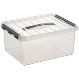 Artikelbild 1 für sunware Q-line Aufbewahrungsbox 15,0 l transparent 40,0 x 30,0 x 18,0 cm, 1 St., Artikelnummer 145641