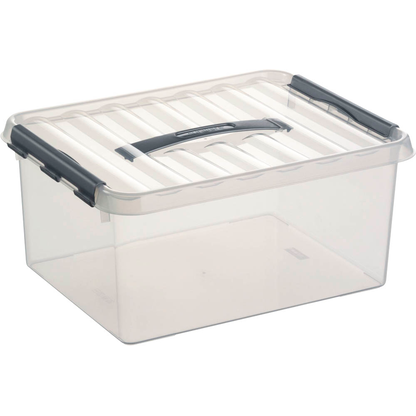 Artikelbild für sunware Q-line Aufbewahrungsbox 15,0 l transparent 40,0 x 30,0 x 18,0 cm, 1 St., Artikelnummer 145641
