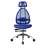 Artikelbild 1 für Topstar Bürostuhl Open Art, J190TS18 Stoff blau, Gestell alu, Artikelnummer 973719