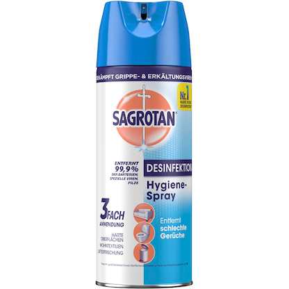 Artikelbild für SAGROTAN® DESINFEKTION Desinfektionsspray 400 ml, Artikelnummer 613042