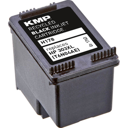 Artikelbild 3 für KMP H178 schwarz Druckerpatrone kompatibel zu HP 303XL (T6N04AE), Artikelnummer 700265