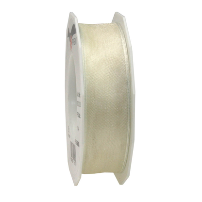 Artikelbild für PRÄSENT Geschenkband Four Seasons seidenmatt creme 25,0 mm x 25,0 m, Artikelnummer 968824