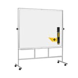 Artikelbild 1 für Bi-Office mobiles Whiteboard MAYA 200,0 x 100,0 cm weiß emaillierter Stahl, Artikelnummer 610016