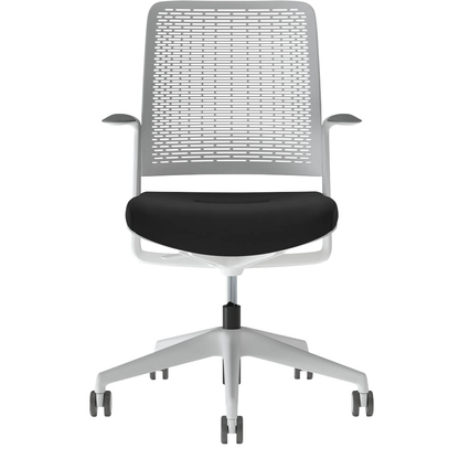 Artikelbild 2 für Nowy Styl Bürostuhl WITHME Stoff schwarz, Gestell grau, Artikelnummer 913977