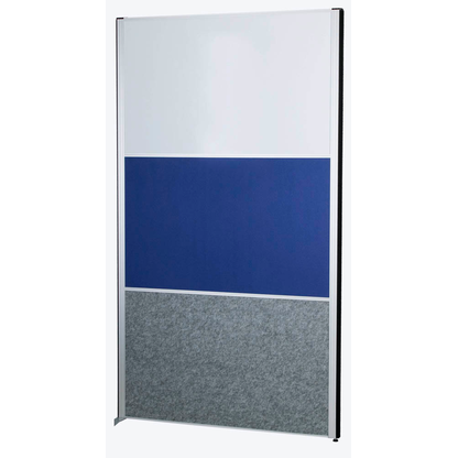 Artikelbild 4 für MAUL Akustik-Trennwand MAULconnecto 9651695, blau, dunkelgrau, weiß 100,0 x 182,0 cm, 1 St., Artikelnummer 156798