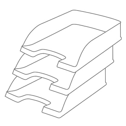 Artikelbild 5 für LEITZ Briefablage Recycle 5227 schwarz DIN A4, 1 St., Artikelnummer 433213
