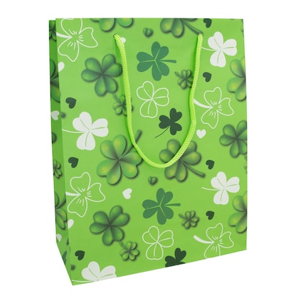 Artikelbild für Idena Geschenktüte Glücksklee Motiv 25,0 x 35,0 cm, 1 St., Artikelnummer 677098