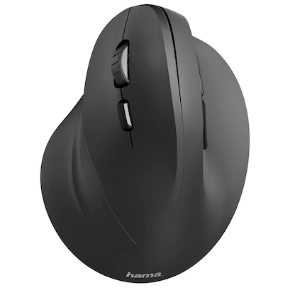 Artikelbild 2 für hama EMW-500L Maus ergonomisch kabellos schwarz, Artikelnummer 101331