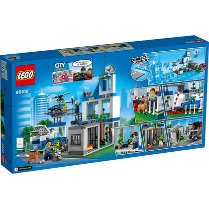 Artikelbild 4 für LEGO® City 60316 Polizeistation Bausatz, Artikelnummer 716734