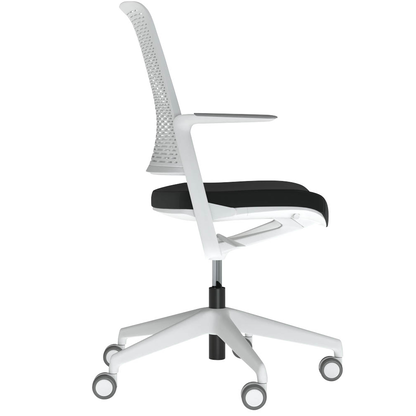 Artikelbild 4 für Nowy Styl Bürostuhl WITHME Stoff schwarz, Gestell grau, Artikelnummer 913977