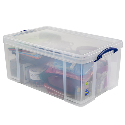 Artikelbild 9 für Really Useful Box Aufbewahrungsbox 64,0 l transparent 71,0 x 44,0 x 31,0 cm, 1 St., Artikelnummer 253948