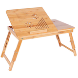 Artikelbild 1 für SONGMICS Laptop-Betttablett LLD004 braun, Artikelnummer 296359