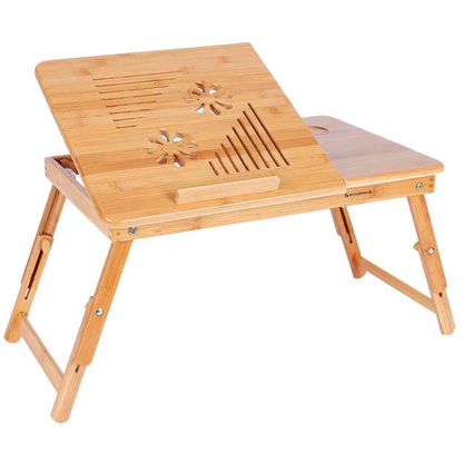 Artikelbild für SONGMICS Laptop-Betttablett LLD004 braun, Artikelnummer 296359