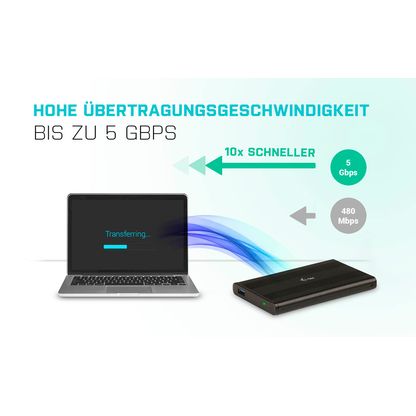 Artikelbild 9 für i-tec® MySafe Advance AluBasic Festplattengehäuse, Artikelnummer 662043