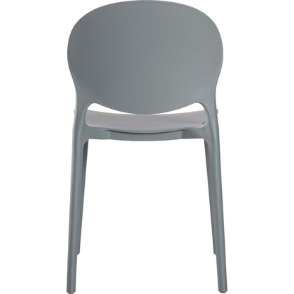 Artikelbild 3 für LÜLLMANN Besucherstuhl 230802 blaugrau Kunststoff, 1 St., Artikelnummer 791029