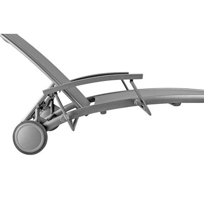 Artikelbild 3 für BEST Sonnenliege Larino anthrazit Aluminium, Artikelnummer 457972