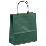 Artikelbild 1 für VP Papier-Tragetaschen Toptwist grün 19,0 x 21,0 cm, 50 St., Artikelnummer 910260