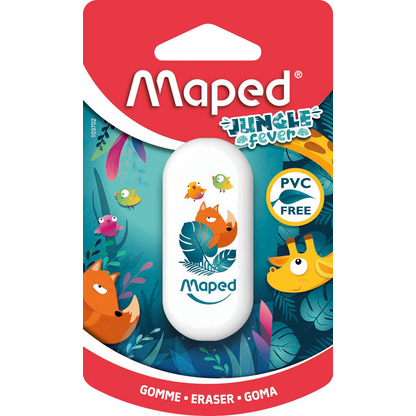 Artikelbild für maped Radiergummi JUNGLE fever weiß, 1 St., Artikelnummer 260154