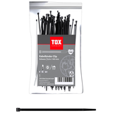 Artikelbild 1 für TOX Kabelbinder Clip schwarz 140,0 mm x 3,6 mm, 100 St., Artikelnummer 560278