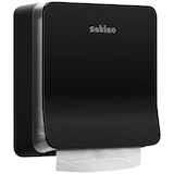 Artikelbild 1 für Satino Papierhandtuchspender HYGINITY S PT3 System 333403 schwarz Kunststoff, 1 St., Artikelnummer 663173