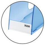 Artikelbild 1 für HAN Beschriftungsschilder mit Clip transparent, 10 St., Artikelnummer 331421