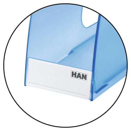 Artikelbild für HAN Beschriftungsschilder mit Clip transparent, 10 St., Artikelnummer 331421