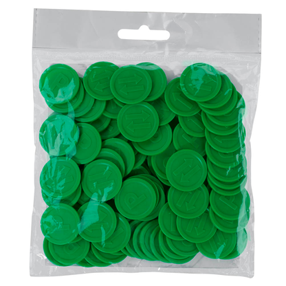 Artikelbild 4 für WOLF & APPENZELLER Wertchips Pfand grün, 100 St., Artikelnummer 291056