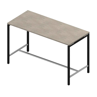 Artikelbild für Quadrifoglio Konferenztisch Creo beton rechteckig, 4-Fuß-Gestell grau, 180,0 x 80,0 x 107,0 cm, Artikelnummer 671242