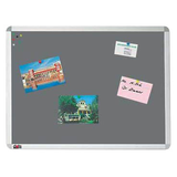 Artikelbild 1 für dots Pinnwand 60,0 x 45,0 cm Textil grau, Artikelnummer 468872