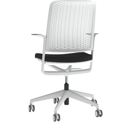 Artikelbild 5 für Nowy Styl Bürostuhl WITHME Stoff schwarz, Gestell grau, Artikelnummer 913977