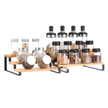 Artikelbild 3 für SONGMICS Gewürzregal hellbraun, 1 St., Artikelnummer 438269