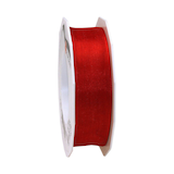 Artikelbild 1 für PRÄSENT Geschenkband Four Seasons seidenmatt rot 25,0 mm x 25,0 m, Artikelnummer 968851