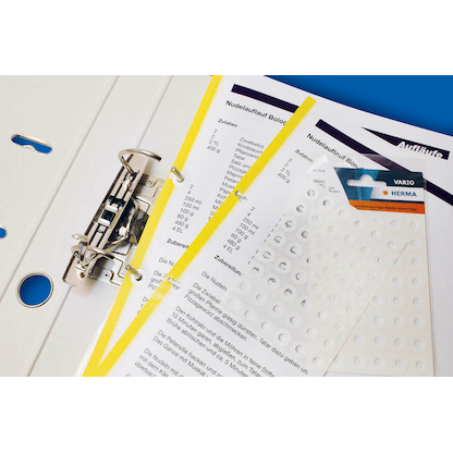 Artikelbild 2 für HERMA Lochverstärker weiß, 240 St., Artikelnummer 987644