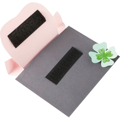 Artikelbild 3 für folia Klettband schwarz, 2 Rollen, Artikelnummer 314793