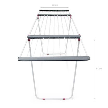 Artikelbild 2 für relaxdays Wäscheständer weiß, grau, 1 St., Artikelnummer 360853