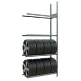 Artikelbild 1 für SCHULTE Anbau-Schwerlastregal 20993 silber 120,0 x 40,0 x 275,0 cm, Artikelnummer 855623